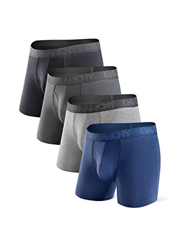 DAVID ARCHY Bambus Boxershorts Herren Unterhosen Männer Boxershorts, Weich, Hautfreundlich und Luftdurchlässig, Unterwäsche Herren von DAVID ARCHY