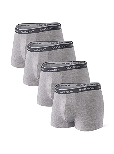DAVID ARCHY 4er Pack Herren Boxershorts Bambus Retroshorts Boxer Unterwäsche,Atmungsaktiv, Unterhosen für Herren DAVID ARCHY 4er Pack Herren Boxershorts Bambus Retroshorts Boxer Unterwäsche,Atmungsaktiv, Unterhosen für Herren von DAVID ARCHY