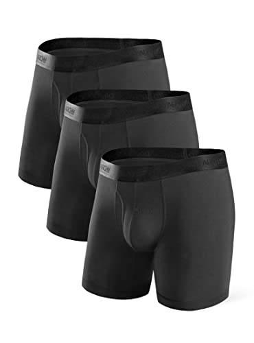 DAVID ARCHY Herren Boxershorts Unterwäsche Microfaser Modal Multipack Retroshorts für Alltägliche Flexibel 3er Pack von DAVID ARCHY