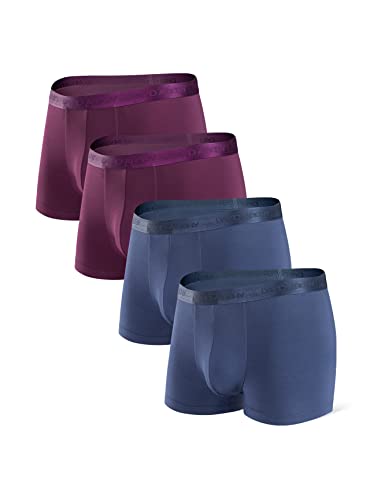 DAVID ARCHY Herren Boxershorts Unterwäsche Microfaser Modal Multipack Retroshorts für Alltägliche Flexibel 4er Pack DAVID ARCHY Herren Boxershorts Unterwäsche Microfaser Modal Multipack Retroshorts für Alltägliche Flexibel 4er Pack von DAVID ARCHY