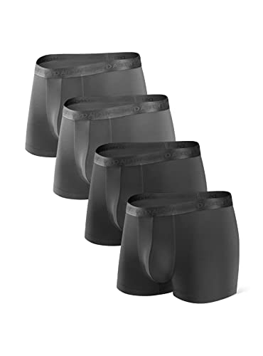 DAVID ARCHY Herren Boxershorts Unterwäsche Microfaser Modal Multipack Retroshorts für Alltägliche Flexibel 4er Pack DAVID ARCHY Herren Boxershorts Unterwäsche Microfaser Modal Multipack Retroshorts für Alltägliche Flexibel 4er Pack von DAVID ARCHY