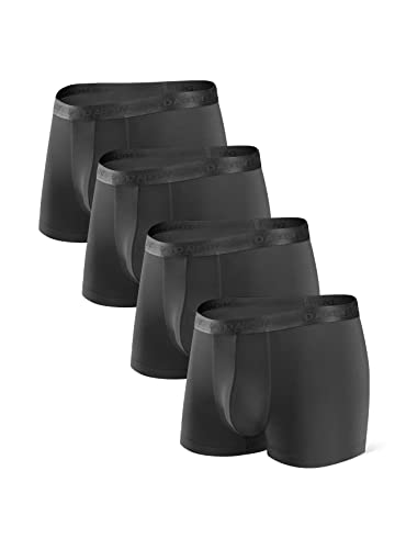 DAVID ARCHY Herren Boxershorts Unterwäsche Microfaser Modal Multipack Retroshorts für Alltägliche Flexibel 4er Pack DAVID ARCHY Herren Boxershorts Unterwäsche Microfaser Modal Multipack Retroshorts für Alltägliche Flexibel 4er Pack von DAVID ARCHY