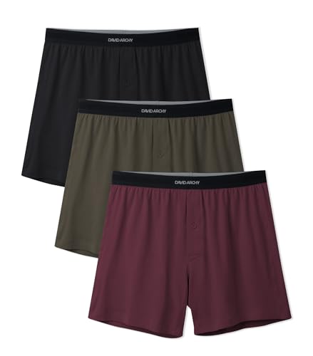 DAVID ARCHY Herren Unterhosen Baumwolle Herren Boxershorts Bequeme und weiche Unterwäsche Herren 3 oder 5 Pack DAVID ARCHY Herren Unterhosen Baumwolle Herren Boxershorts Bequeme und weiche Unterwäsche Herren 3 oder 5 Pack von DAVID ARCHY