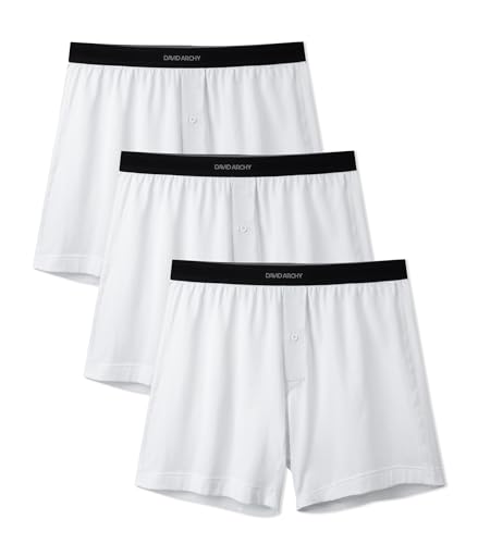 DAVID ARCHY Herren Unterhosen Baumwolle Herren Boxershorts Bequeme und weiche Unterwäsche Herren 3 oder 5 Pack DAVID ARCHY Herren Unterhosen Baumwolle Herren Boxershorts Bequeme und weiche Unterwäsche Herren 3 oder 5 Pack von DAVID ARCHY
