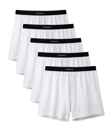 DAVID ARCHY Herren Unterhosen Baumwolle Herren Boxershorts Bequeme und weiche Unterwäsche Herren 3 oder 5 Pack DAVID ARCHY Herren Unterhosen Baumwolle Herren Boxershorts Bequeme und weiche Unterwäsche Herren 3 oder 5 Pack von DAVID ARCHY