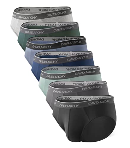 DAVID ARCHY 7er Pack Herren Slip Männer Slips Stretcken Unterwäsche Weich Ohne Etikett,aus Bambus DAVID ARCHY 7er Pack Herren Slip Männer Slips Stretcken Unterwäsche Weich Ohne Etikett,aus Bambus von DAVID ARCHY