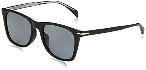 David Beckham Unisex Db 1081/F/S Sonnenbrille, BSC/M9 Schwarz Silber, 53 cm von David Beckham