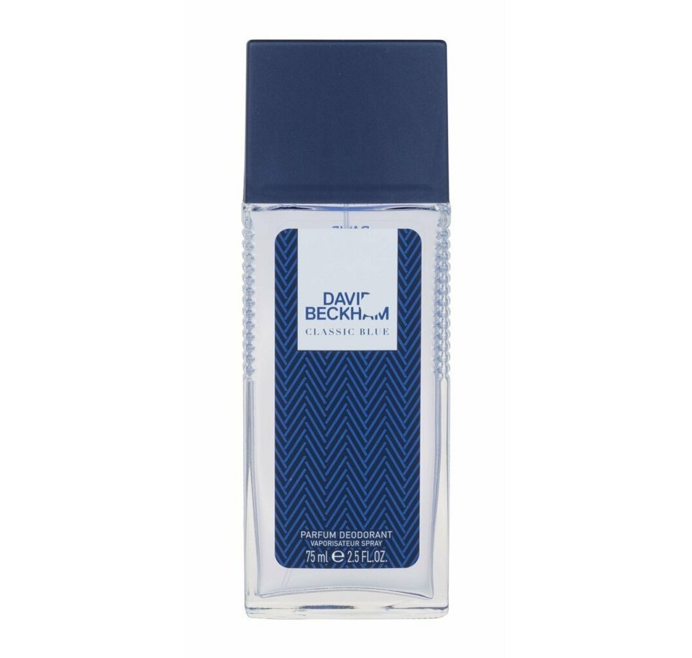 DAVID BECKHAM Deo-Zerstäuber Classic Blue Parfum Deodorant Spray 75ml DAVID BECKHAM Deo-Zerstäuber Classic Blue Parfum Deodorant Spray 75ml von DAVID BECKHAM