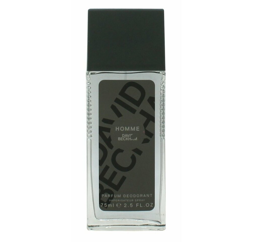 DAVID BECKHAM Deo-Zerstäuber Homme Deodorant Spray 75ml DAVID BECKHAM Deo-Zerstäuber Homme Deodorant Spray 75ml von DAVID BECKHAM