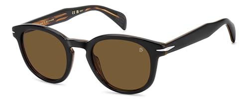 DAVID BECKHAM Unisex Adulto DB 1198/S Gafas, Black Striped Brown, ESTANDAR von DAVID BECKHAM