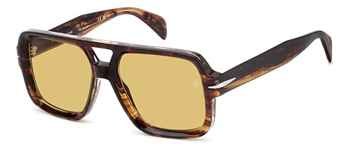 DAVID BECKHAM Unisex Adulto DB 7151/S Gafas, Brown Horn, ESTANDAR von DAVID BECKHAM