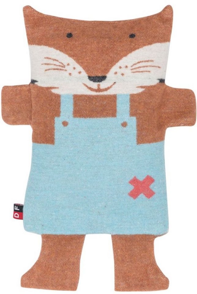 DAVID FUSSENEGGER Dinkelkörnerkissen Körnerkissen 'Fuchs' 16 x 29 cm Terracotta von DAVID FUSSENEGGER