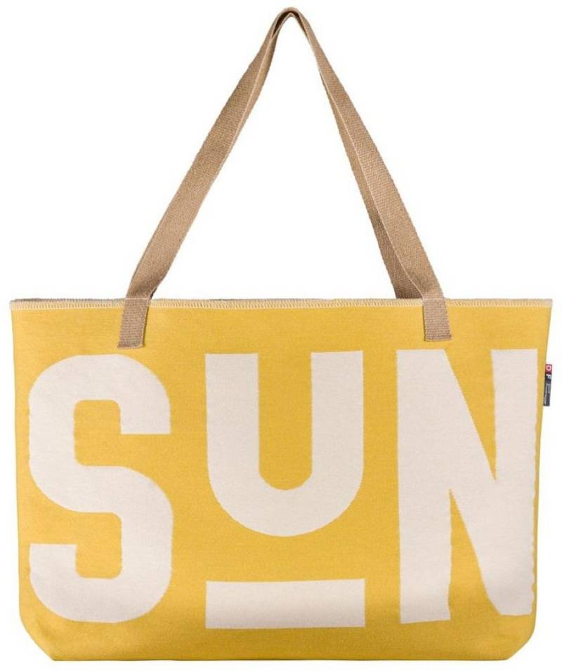 DAVID FUSSENEGGER Freizeittasche Tasche Goliath 'Sun' 65 x 40 cm Gelb von DAVID FUSSENEGGER