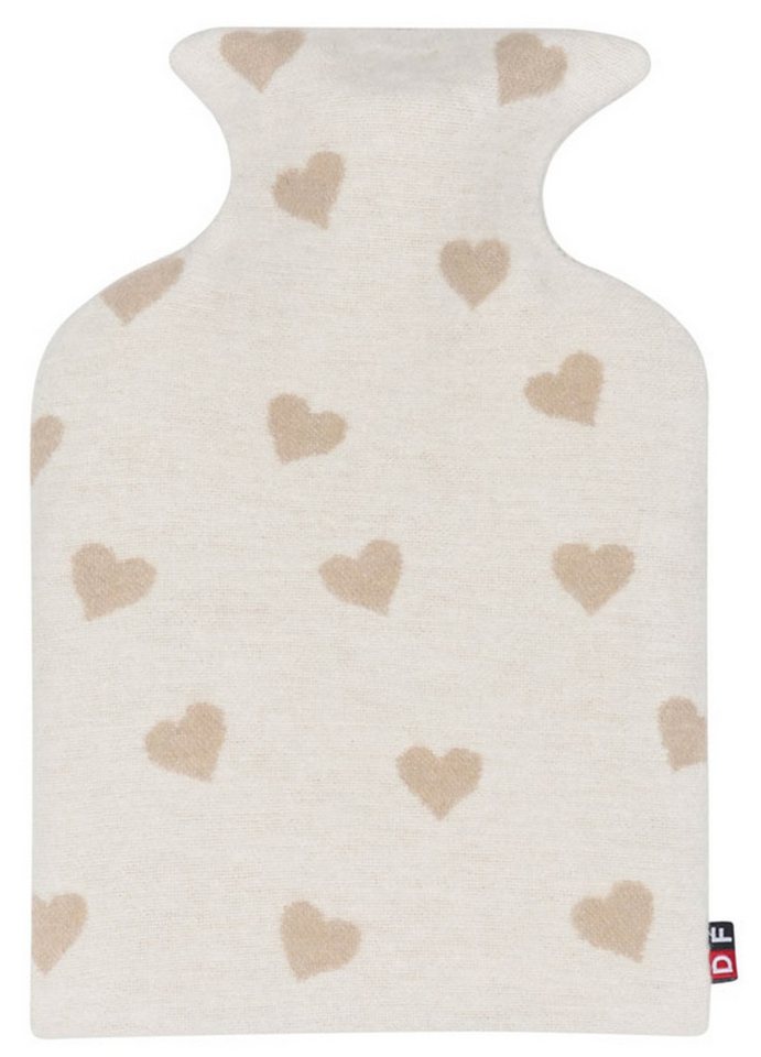 DAVID FUSSENEGGER Wärmflasche Juwel 'Herzen' 0,8 L 18 x 28 cm von DAVID FUSSENEGGER