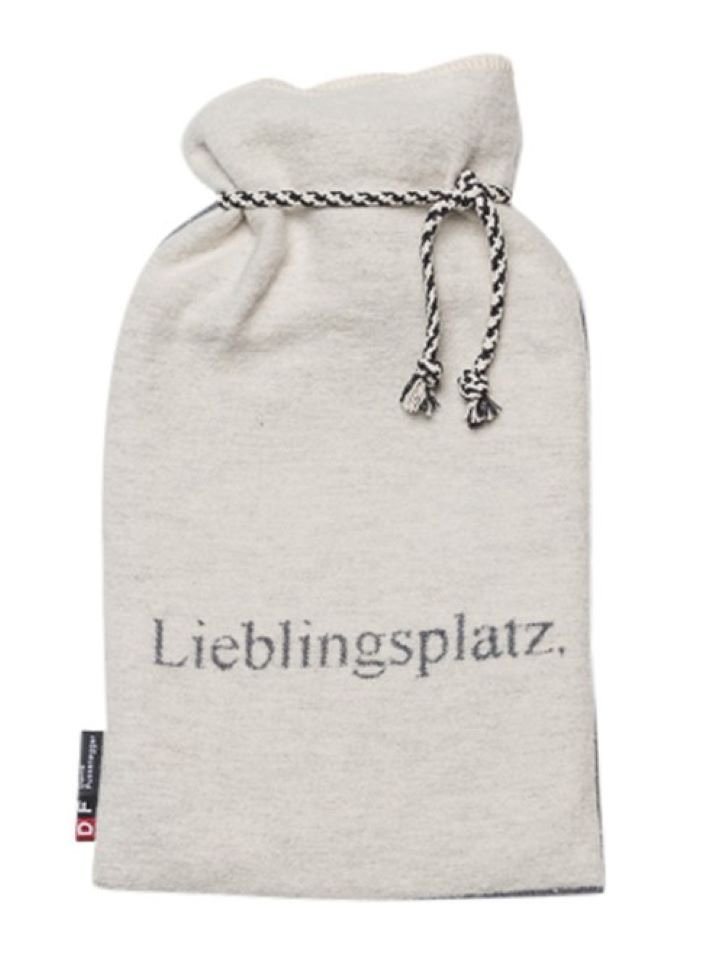 DAVID FUSSENEGGER Wärmflasche 'Lieblingsplatz ' 2L 21 x 38 cm von DAVID FUSSENEGGER