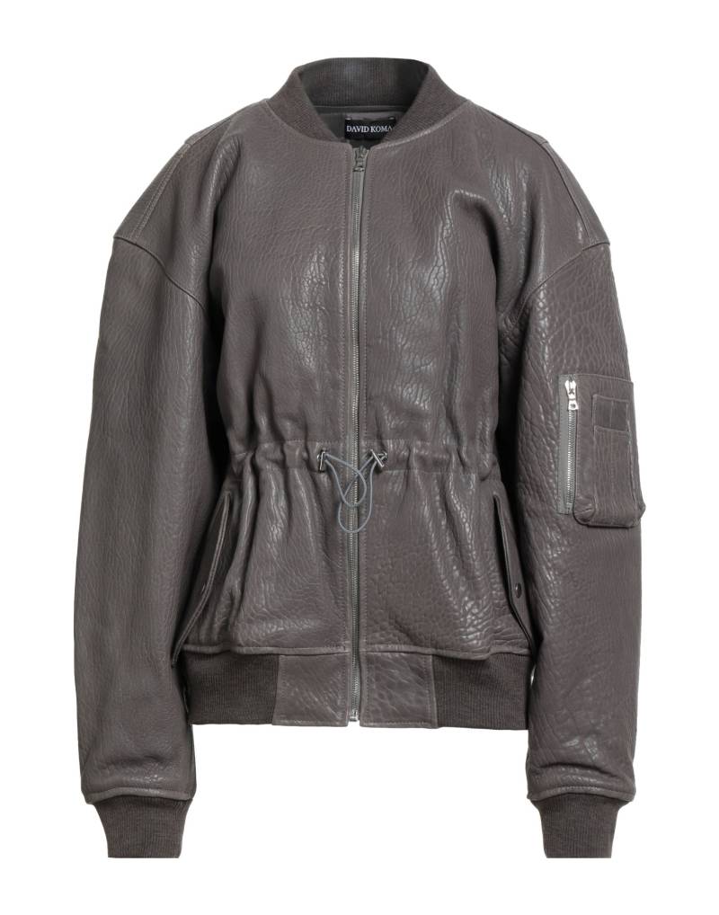 DAVID KOMA Jacke & Anorak Damen Grau von DAVID KOMA