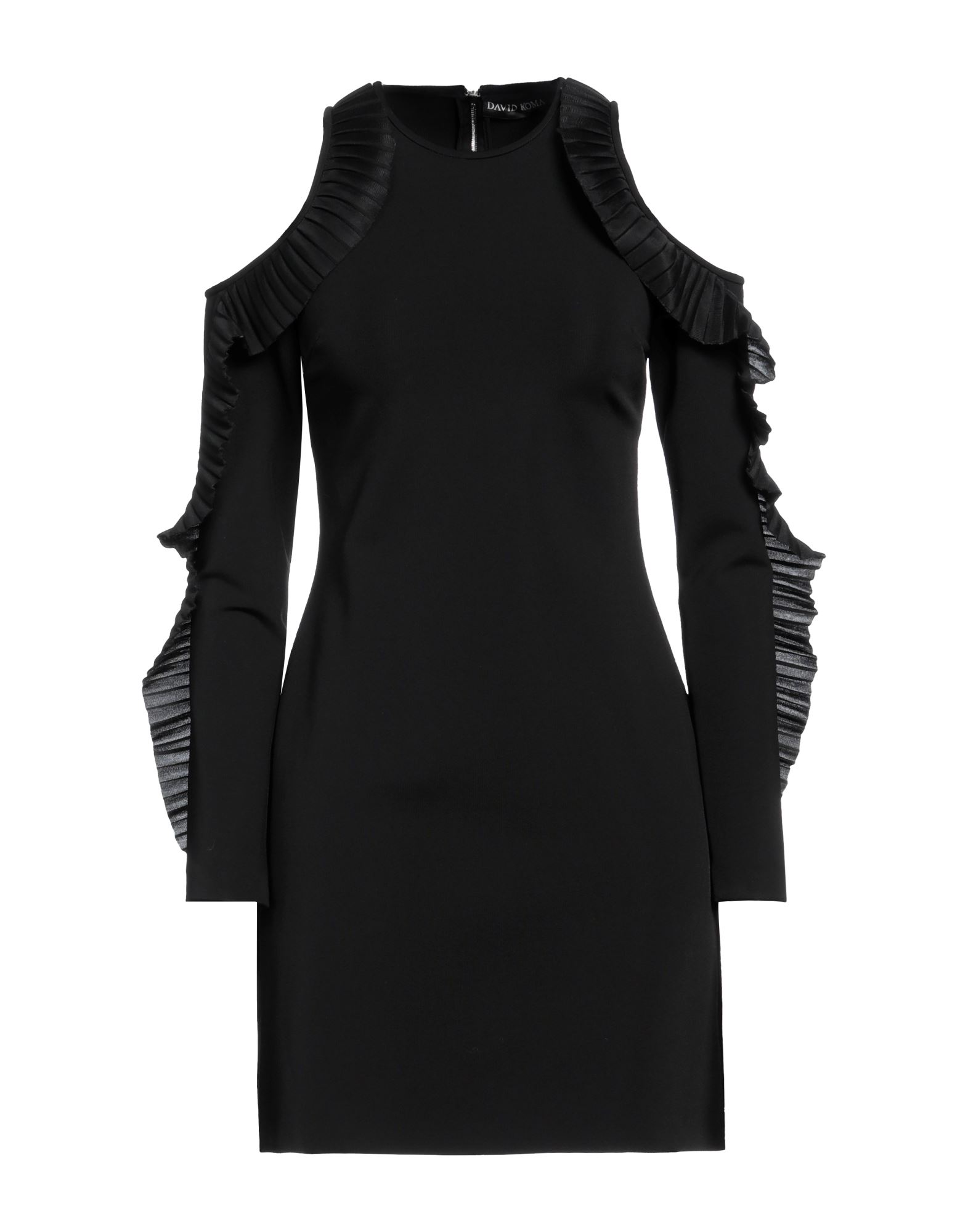 DAVID KOMA Mini-kleid Damen Schwarz von DAVID KOMA