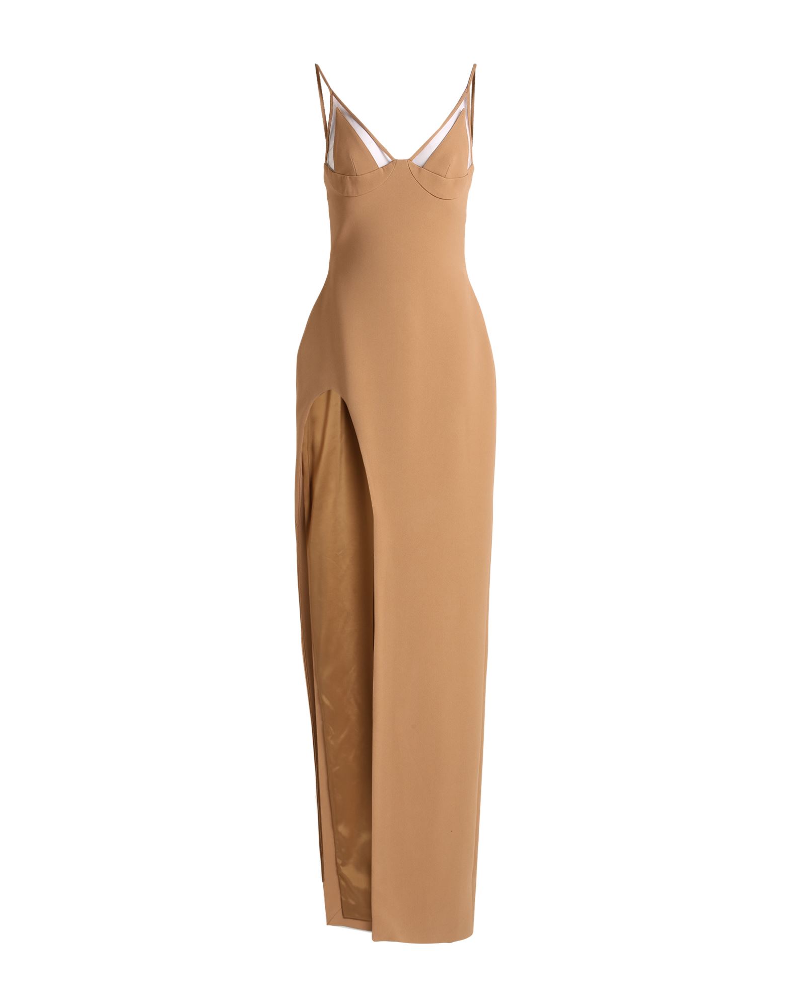 DAVID KOMA Maxi-kleid Damen Beige von DAVID KOMA