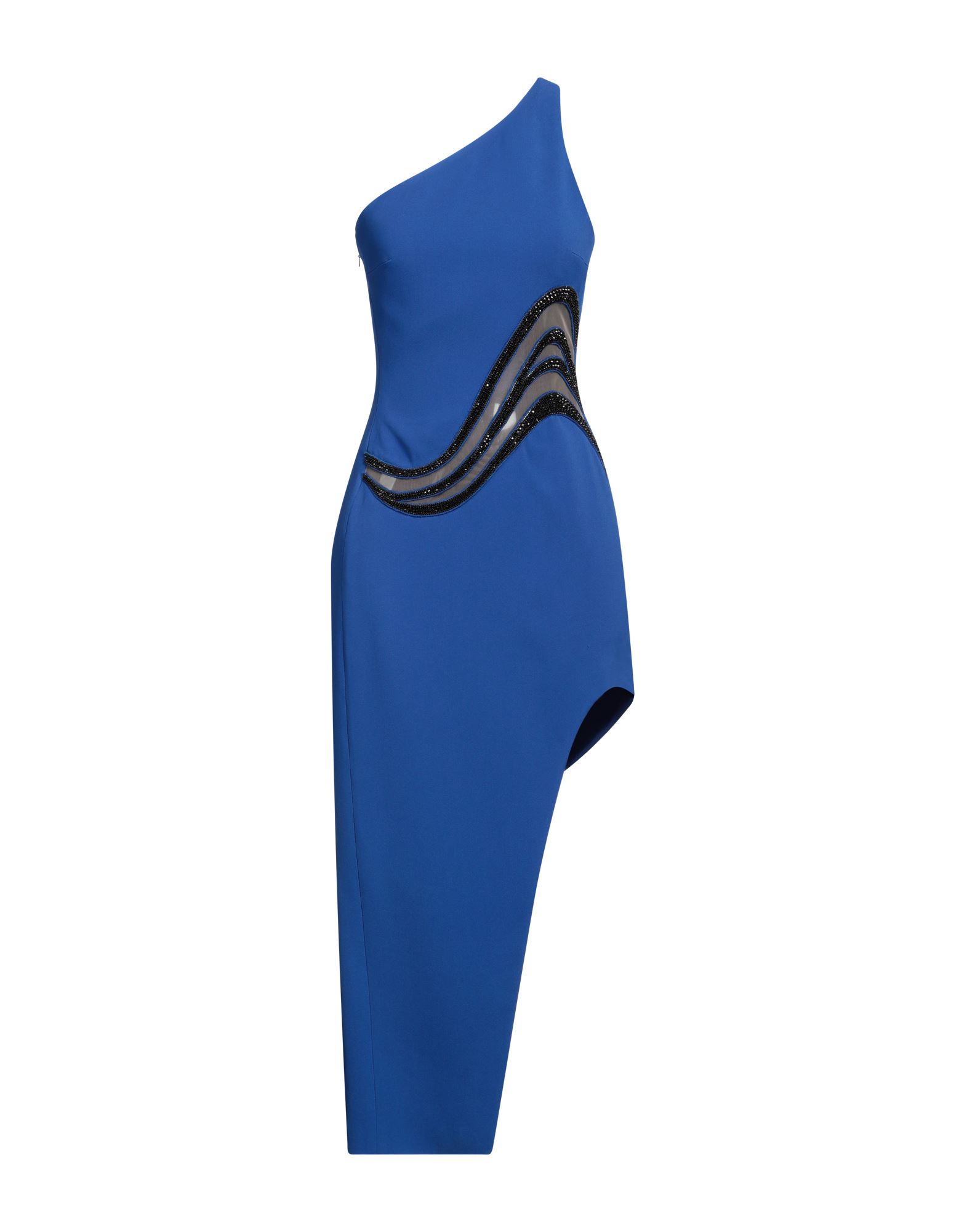 DAVID KOMA Midi-kleid Damen Blau von DAVID KOMA