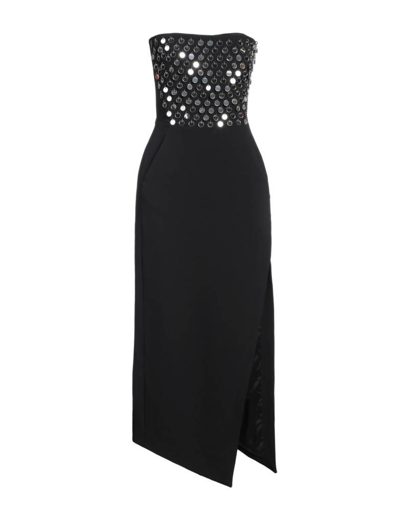 DAVID KOMA Midi-kleid Damen Schwarz von DAVID KOMA