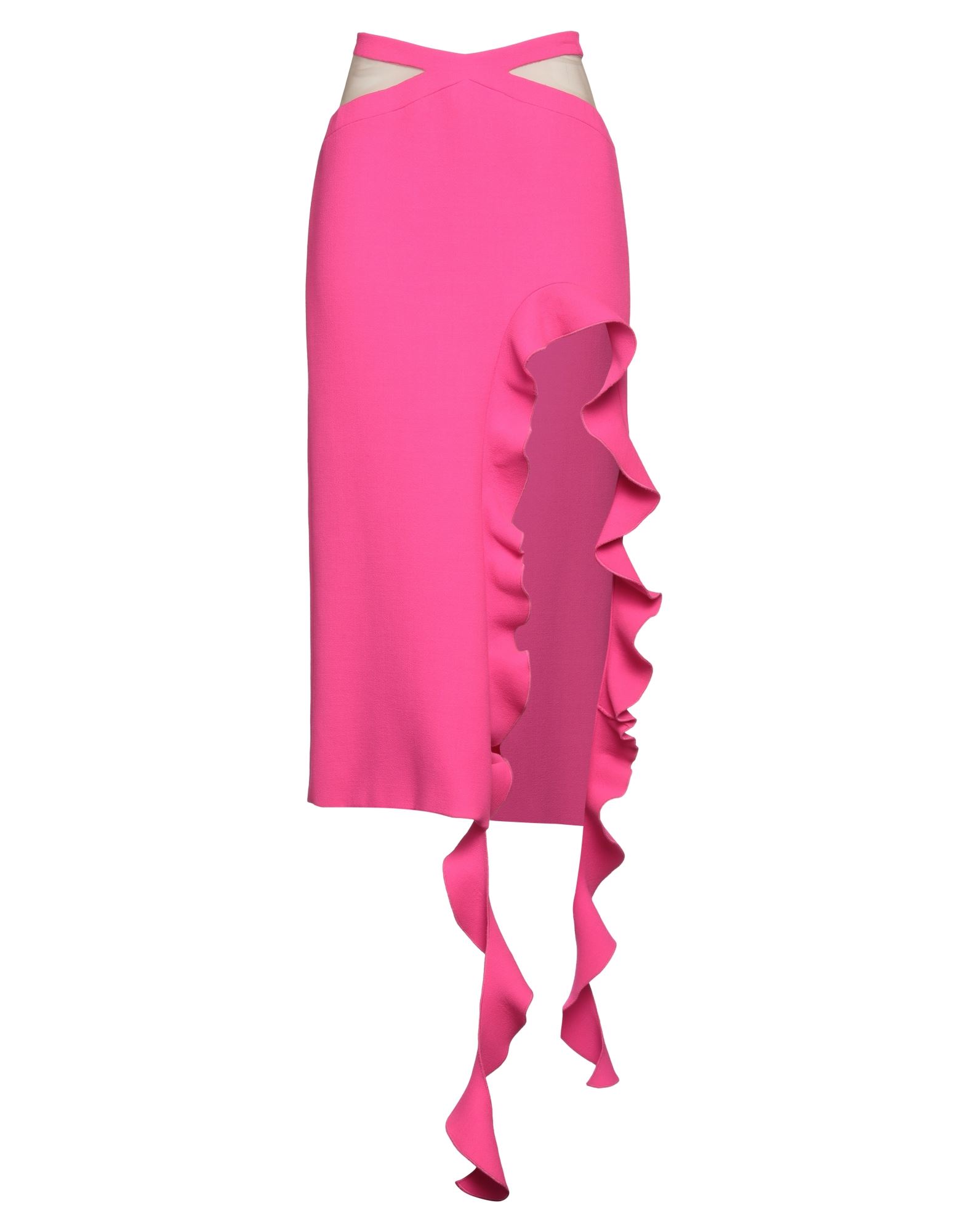 DAVID KOMA Midi-rock Damen Fuchsia von DAVID KOMA