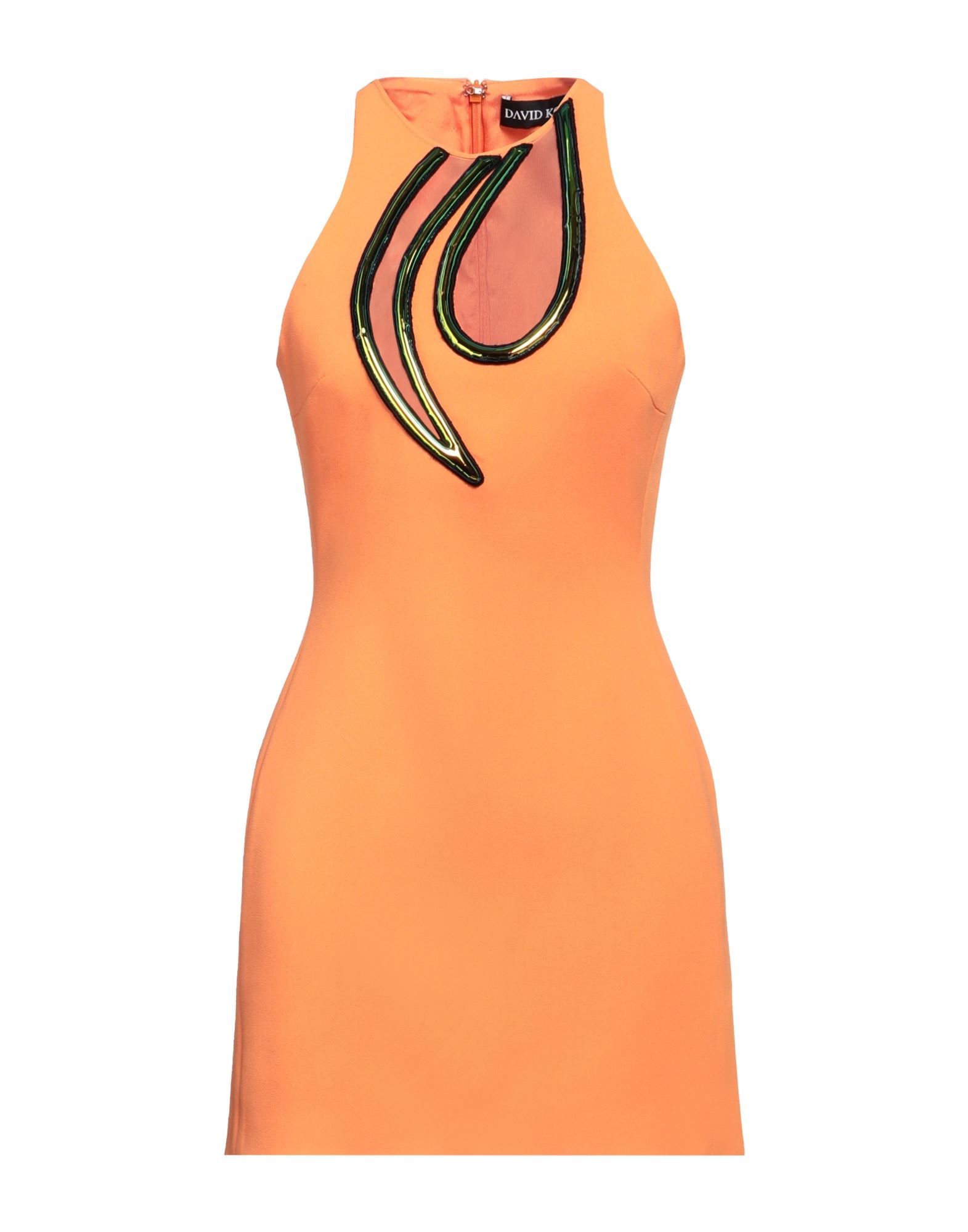 DAVID KOMA Mini-kleid Damen Orange von DAVID KOMA