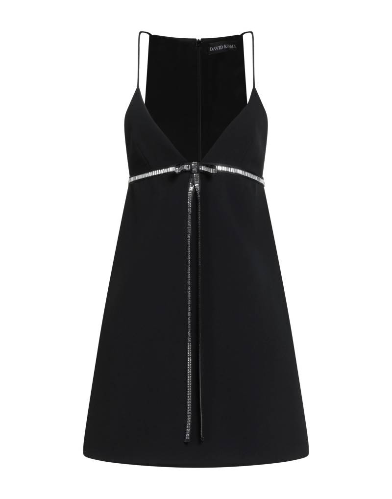 DAVID KOMA Mini-kleid Damen Schwarz von DAVID KOMA