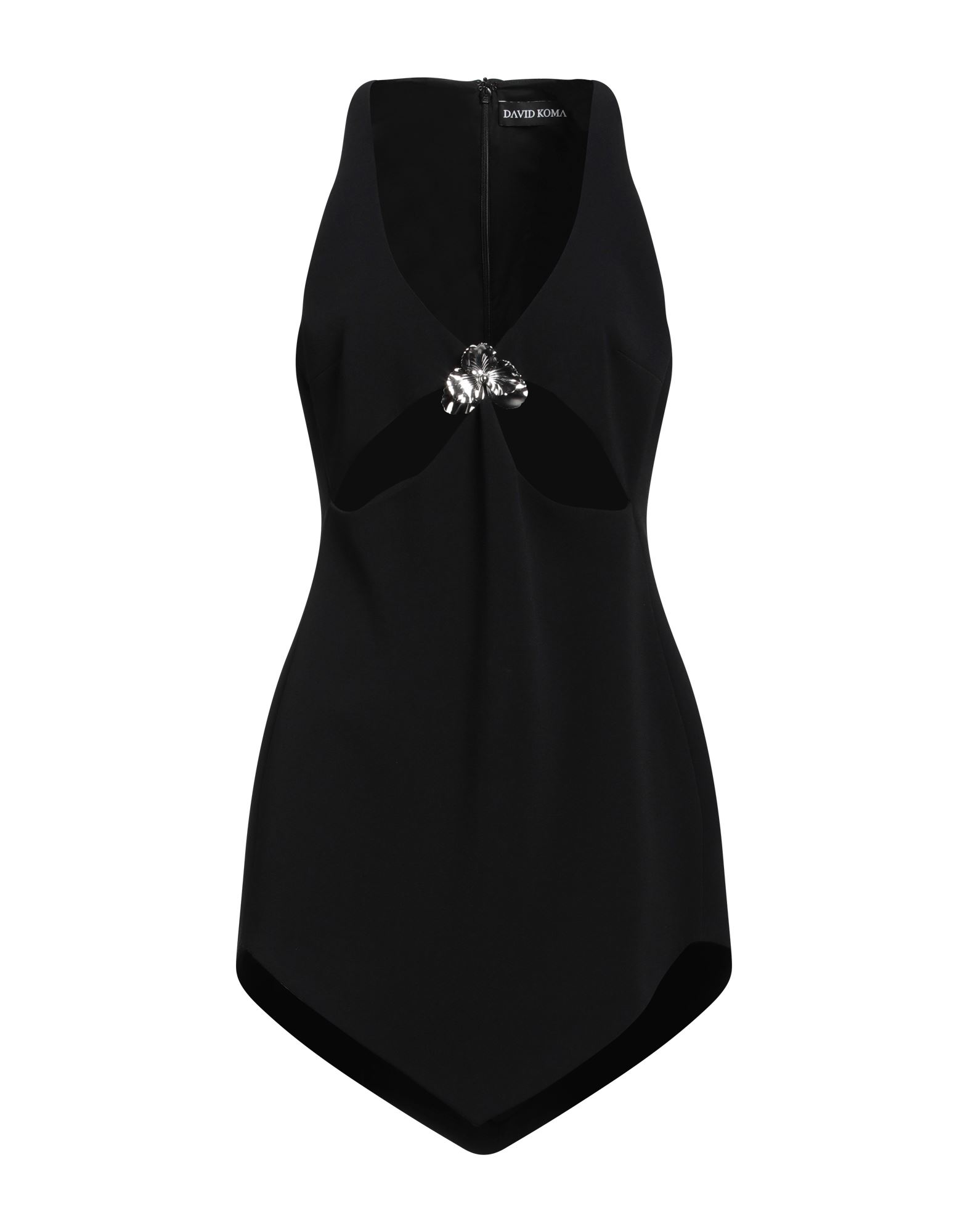 DAVID KOMA Mini-kleid Damen Schwarz von DAVID KOMA