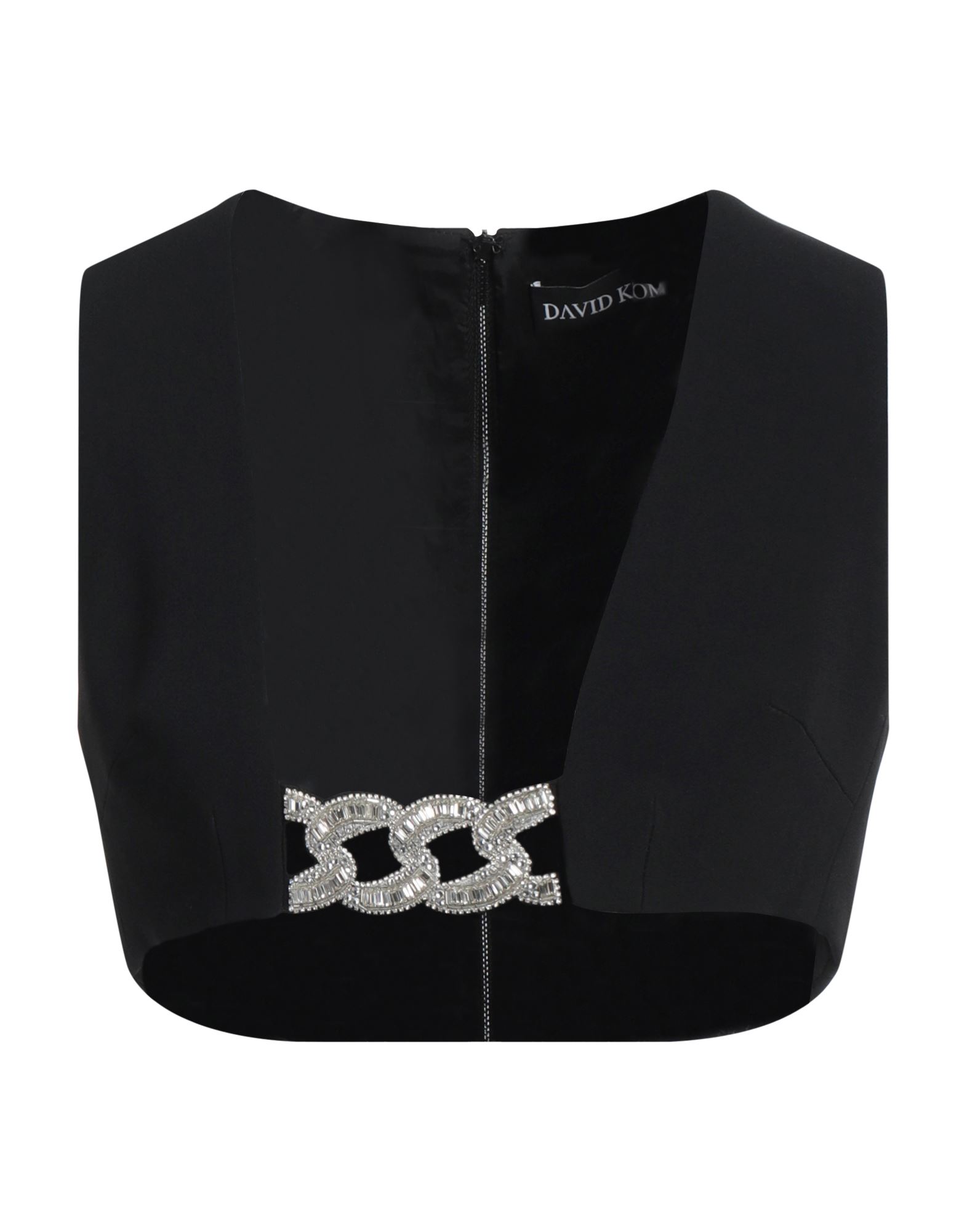 DAVID KOMA Top Damen Schwarz DAVID KOMA Top Damen Schwarz von DAVID KOMA