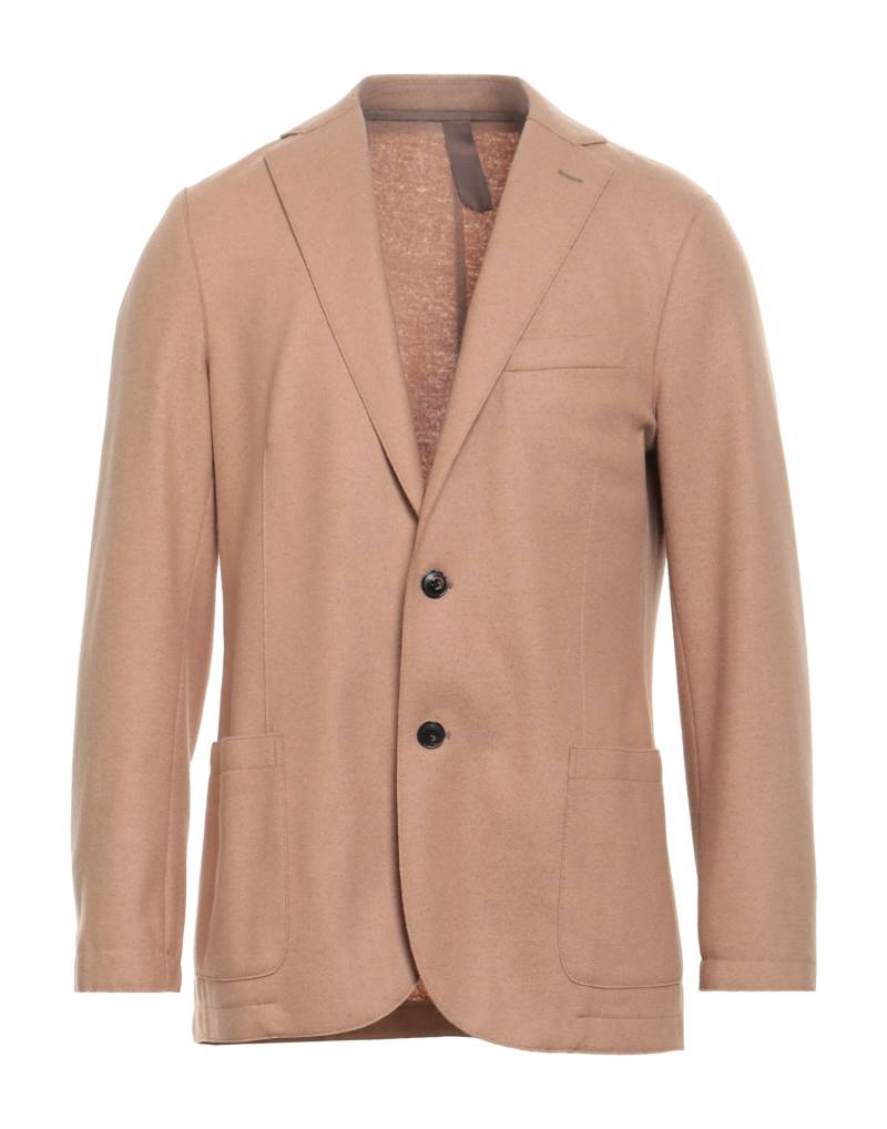 DAVIDE MONACHINO CASHMERE Blazer Herren Sand von DAVIDE MONACHINO CASHMERE