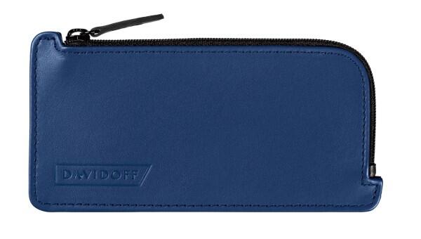 DAVIDOFF - DAVIDOFF Kreditkartenetui Paris Schwarz / Blau 23438 von DAVIDOFF