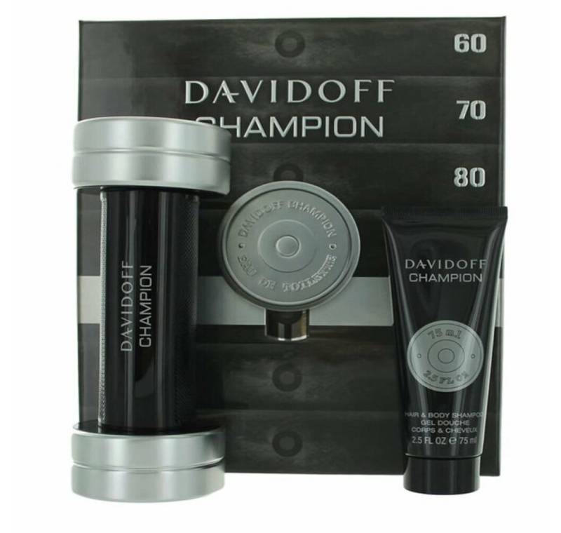 DAVIDOFF Duft-Set Champion Eau De Toilette Spray 90ml Set 2 Pieces von DAVIDOFF