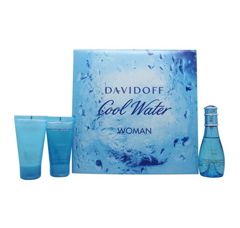 DAVIDOFF Duft-Set Cool Water Geschenkset 50ml EDT + 50ml Körperlotion + 50ml Duschgel DAVIDOFF Duft-Set Cool Water Geschenkset 50ml EDT + 50ml Körperlotion + 50ml Duschgel von DAVIDOFF