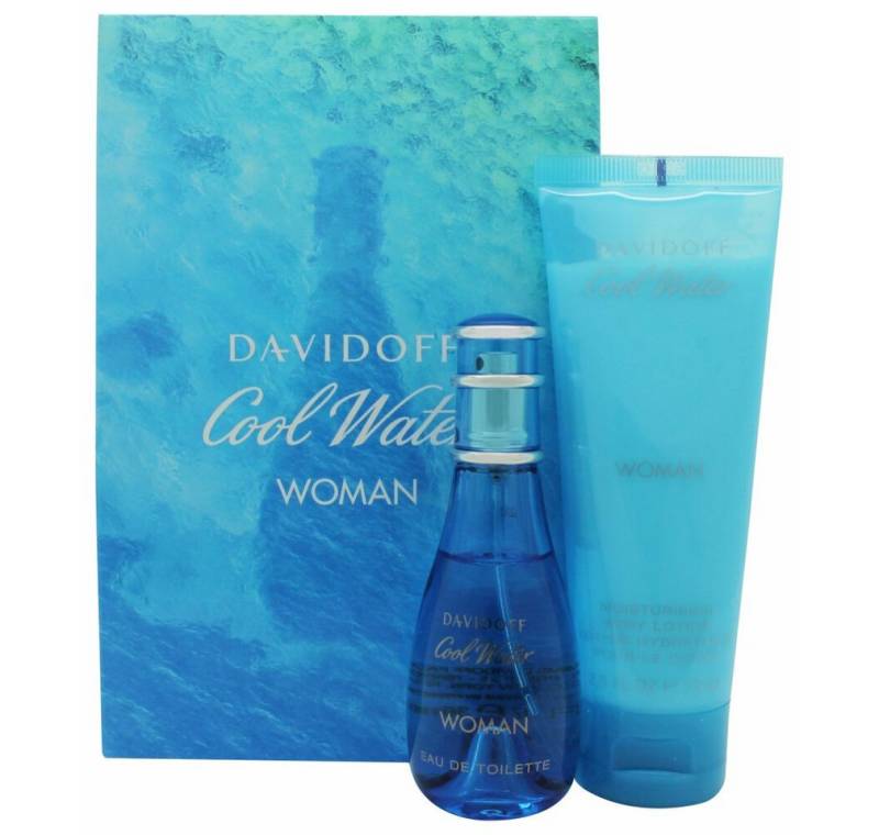 DAVIDOFF Eau de Toilette Cool Water Geschenkset 30ml EDT + 75ml Body Lotion von DAVIDOFF