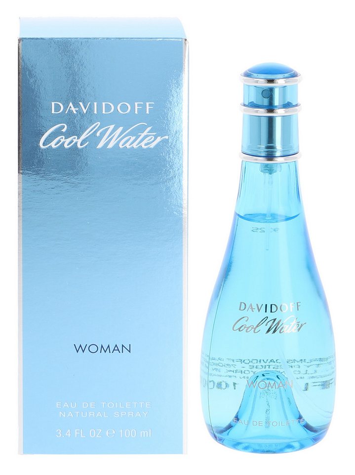 DAVIDOFF Eau de Toilette DAVIDOFF Cool Water Woman EDT Vapo von DAVIDOFF
