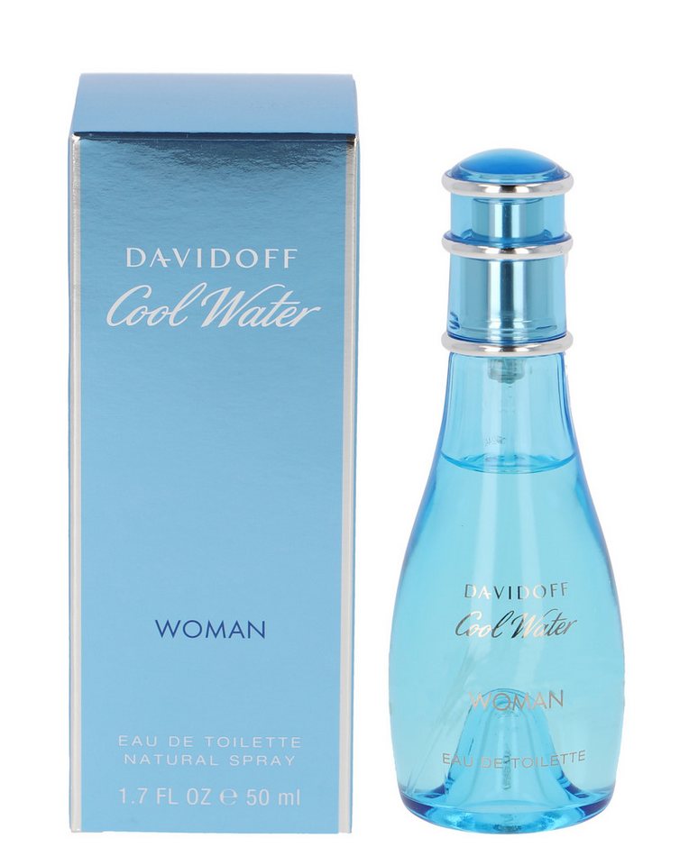 DAVIDOFF Eau de Toilette DAVIDOFF Cool Water Woman EDT Vapo von DAVIDOFF