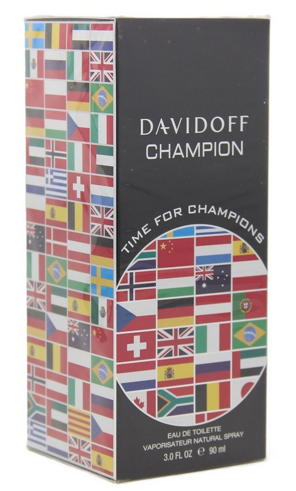 DAVIDOFF Eau de Toilette Davidoff Champion Time for Champions Eau de Toilette 90 ml von DAVIDOFF
