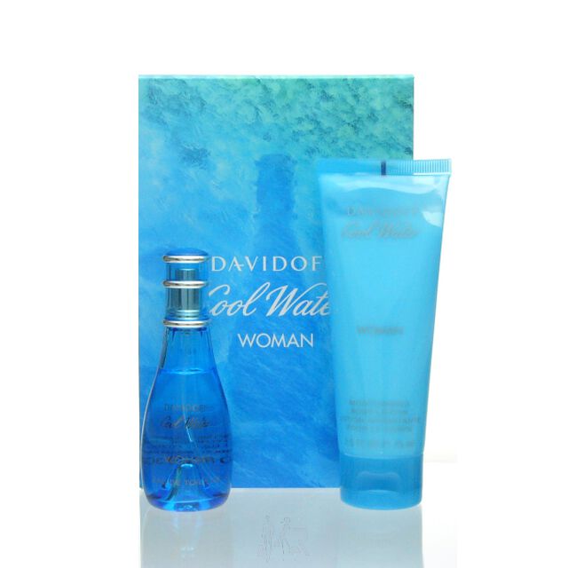 Davidoff Cool Water Woman Set - EDT 30 ml + BL 75 ml von DAVIDOFF