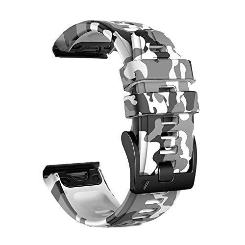 DAVNO 26 22 mm Silikon-Schnellverschluss-Uhrenarmband für Garmin Fenix 7 7X 6 6X Pro 5X 5 Plus 3 HR MK2 Easyfit Smart Watch Armband Correa, 26mm Fenix 3 HR D2, Achat von DAVNO