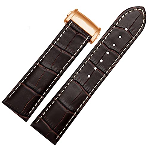 DAVNO Rindsleder Armband 20mm 22mm Gurt Faltschließe Für Hamilton Khaki Aviation Classic Serie Männer Armband, 22 mm, Achat von DAVNO