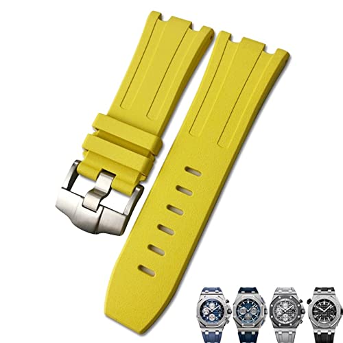 DAVNO Weiches FKM Fluoro-Gummi-Uhrenarmband 28 mm für AP Strap Audemars Piguet Royal Oak Offshore Tauchen, wasserdichtes Sportuhrenband, 28x24mm, Achat von DAVNO