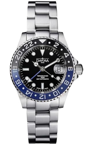 DAVOSA TERNOS Ceramic GMT 16159040 Herren Automatikuhr von DAVOSA