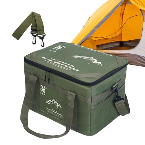 DAWCBVJQ 36 Liter Reisetasche Für Camping Leichte Sporttasche 42x31x26cm Handgepäck 600D Fünf-Punkte Lastlager 40 Kg Wanderrucksack Mit Tischplatte - Trekking Kochgeschirr Organizer Mit Tischplatt von DAWCBVJQ