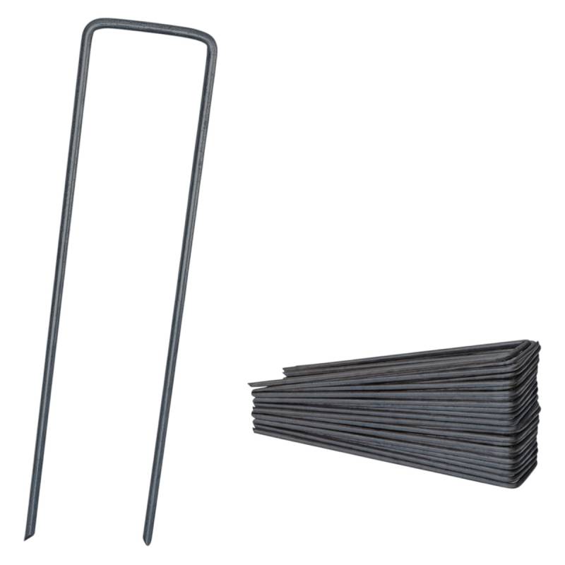 50 x DAWIDU Erdanker Stahl 15 x 3 cm Bodenanker Erdnägel Vlies Haken Hering 50 x DAWIDU Erdanker Stahl 15 x 3 cm Bodenanker Erdnägel Vlies Haken Hering von DAWIDU