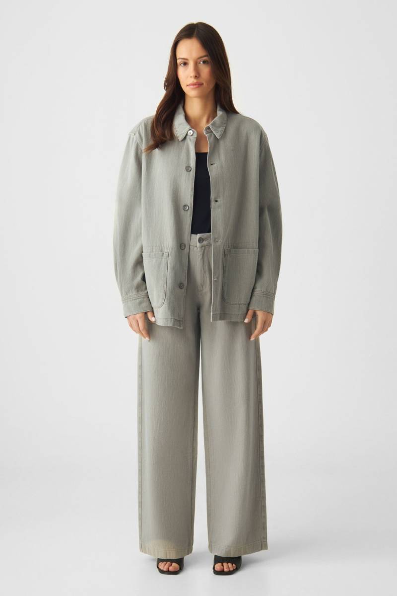 Hose Tomorrow Wide Grün von DAWN