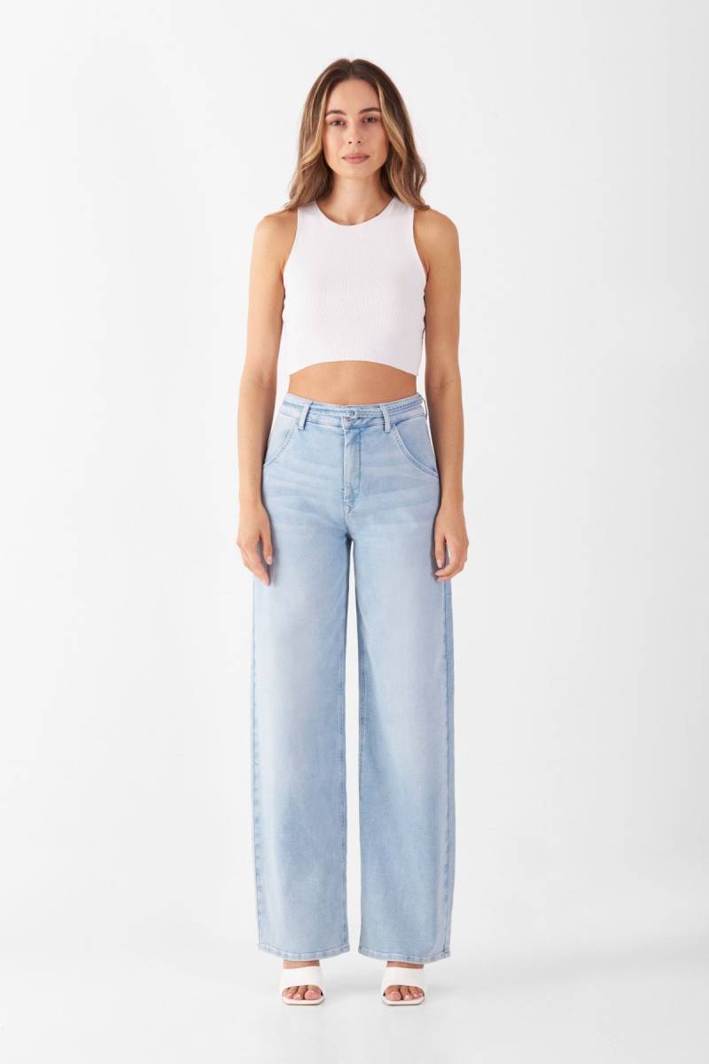 Jeans Blink Wide Barrel Light Blue von DAWN