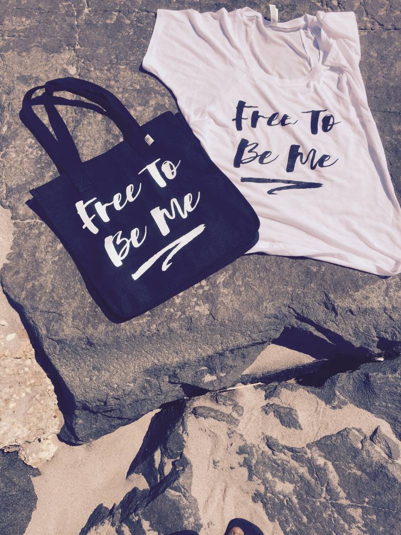 Damen Flowy Raglan T-Shirt-Frei, Mich Zu Werden von DAWNOLOGY