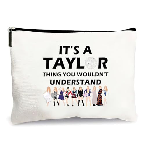 DAWRIS Kosmetiktasche Damen Musikliebhaber-Geschenk Album Inspiriertes Geschenk Sänger-Fan Geschenk It's A Thing You Wouldn't Understand Make-up-Tasche Mädchen Reißverschluss-Stiftetasche von DAWRIS
