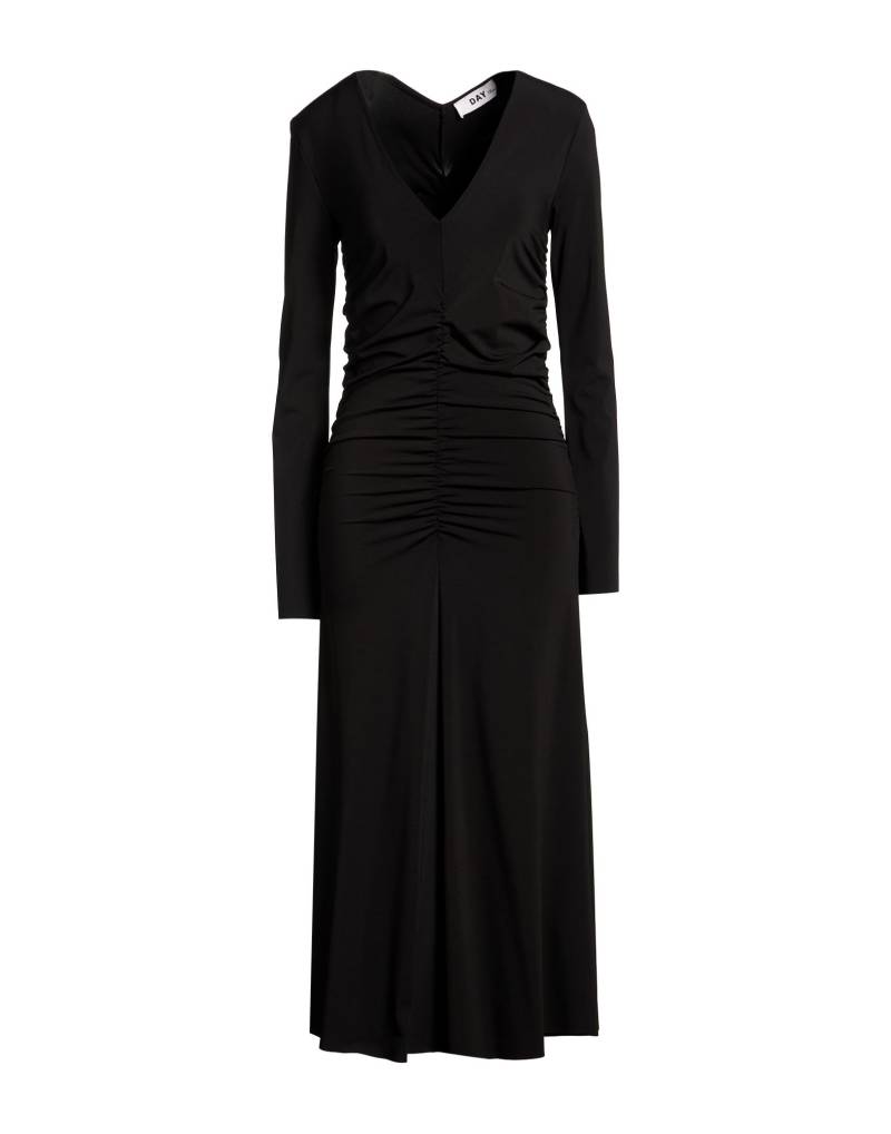 DAY BIRGER ET MIKKELSEN Midi-kleid Damen Schwarz von DAY BIRGER ET MIKKELSEN