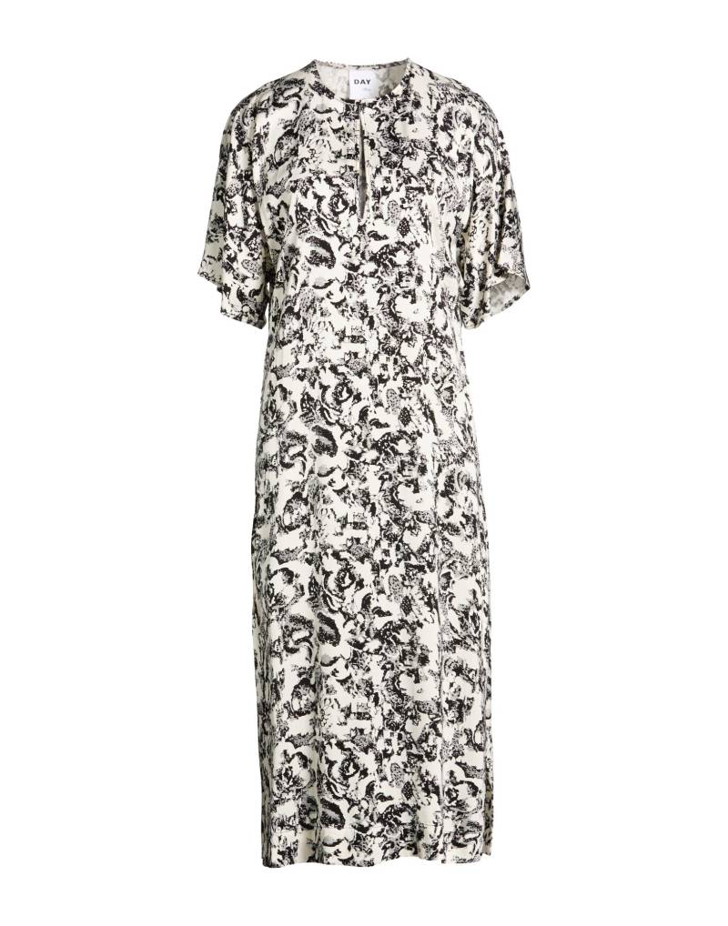DAY BIRGER ET MIKKELSEN Midi-kleid Damen Weiß von DAY BIRGER ET MIKKELSEN